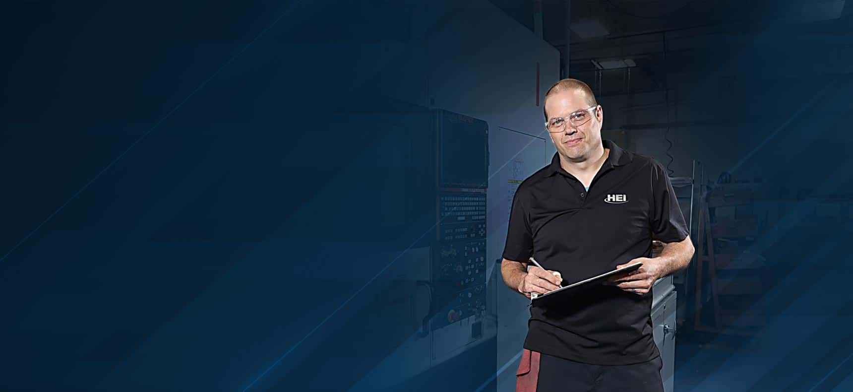 HYP02 CNC machine operator